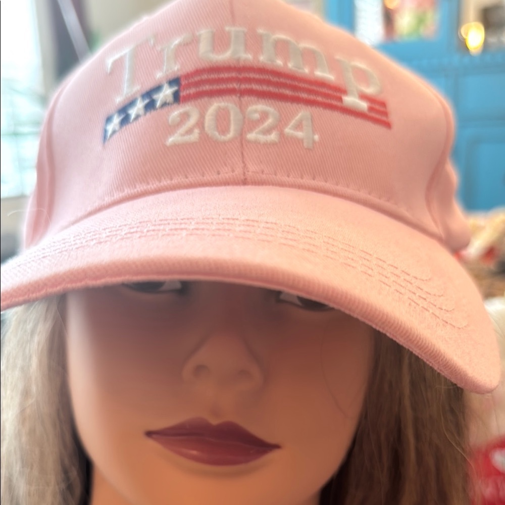 Pink Trump 2024 Cap